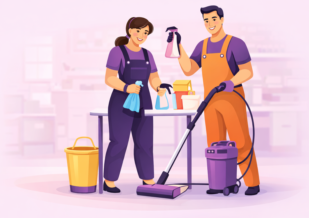 Professional Cleaning Team